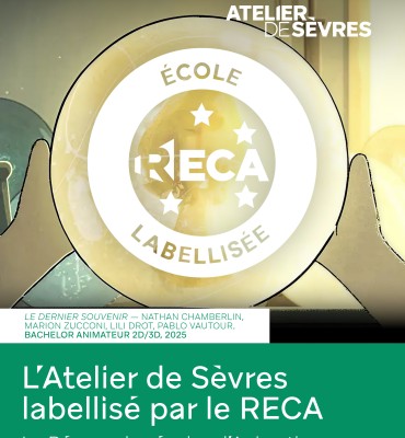 Atelier de Sèvres obtient le label RECA